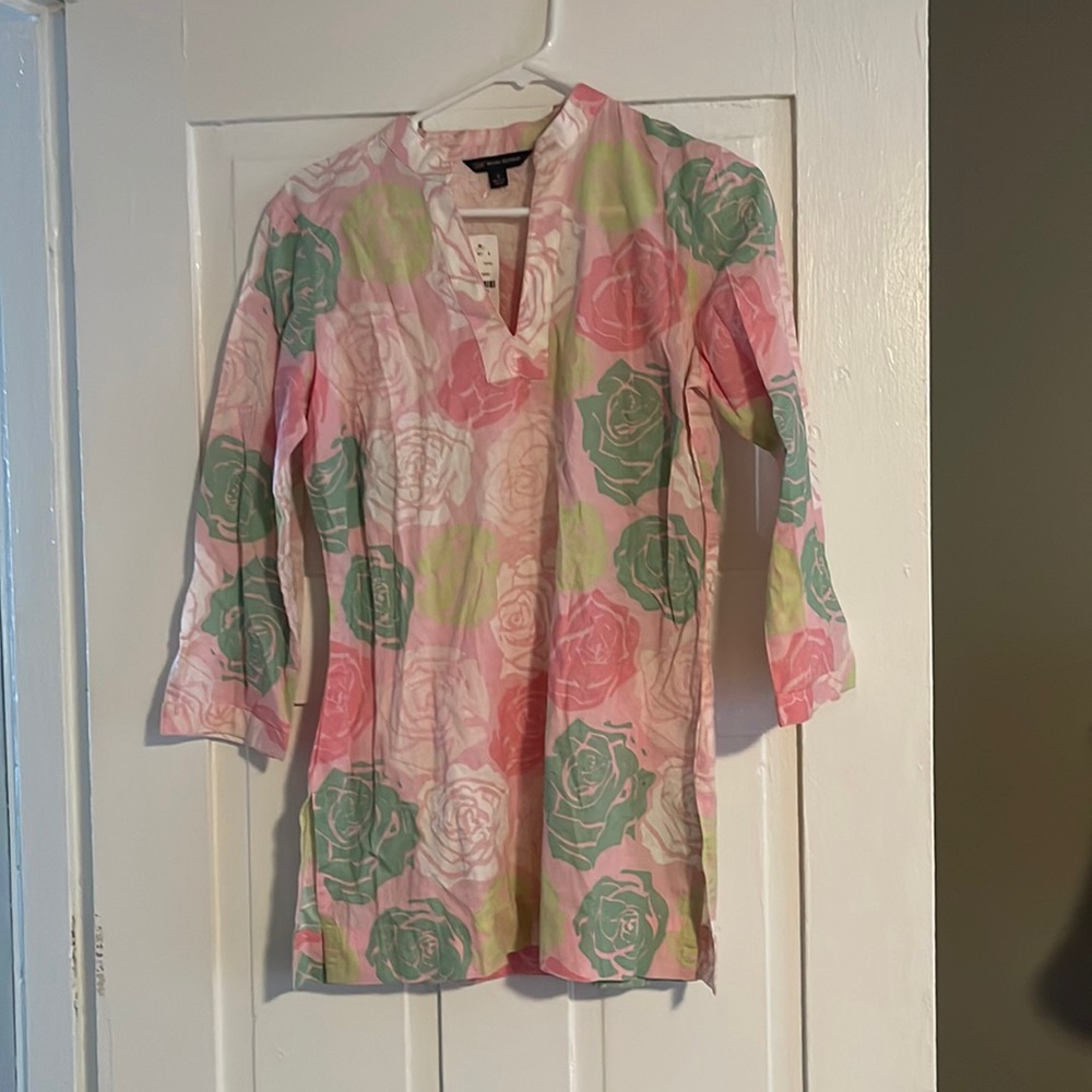 Rose Cover up / tunic top